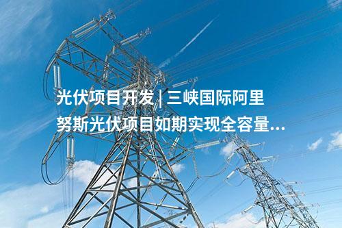光伏項目開發 | 三峽國際阿里努斯光伏項目如期實現全容量并網